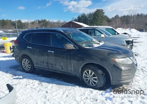 2017 Nissan Rogue Sv z USA, uszkodzony, nr VIN KNMAT2MV0HP608665